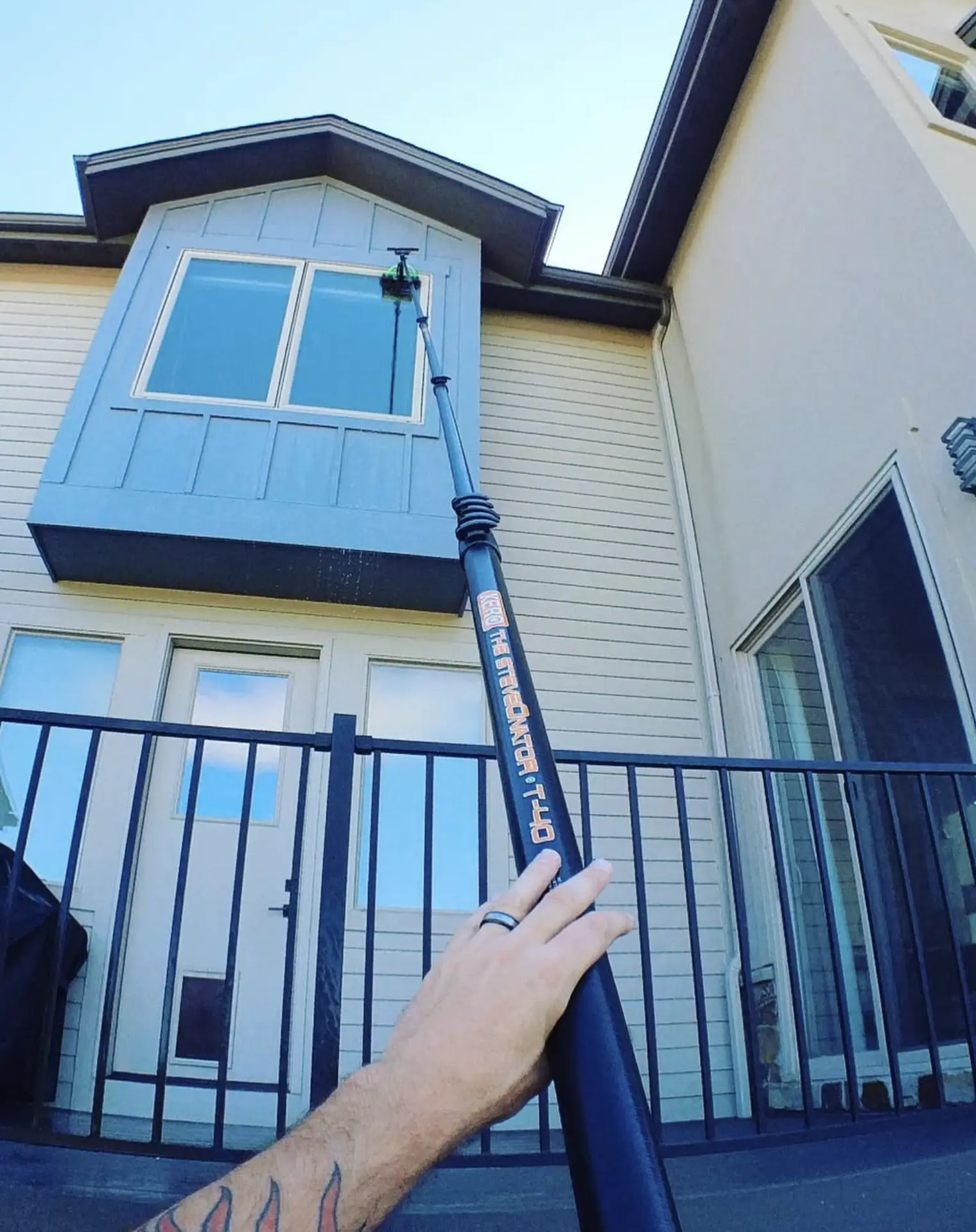 two storey window cleaning quote