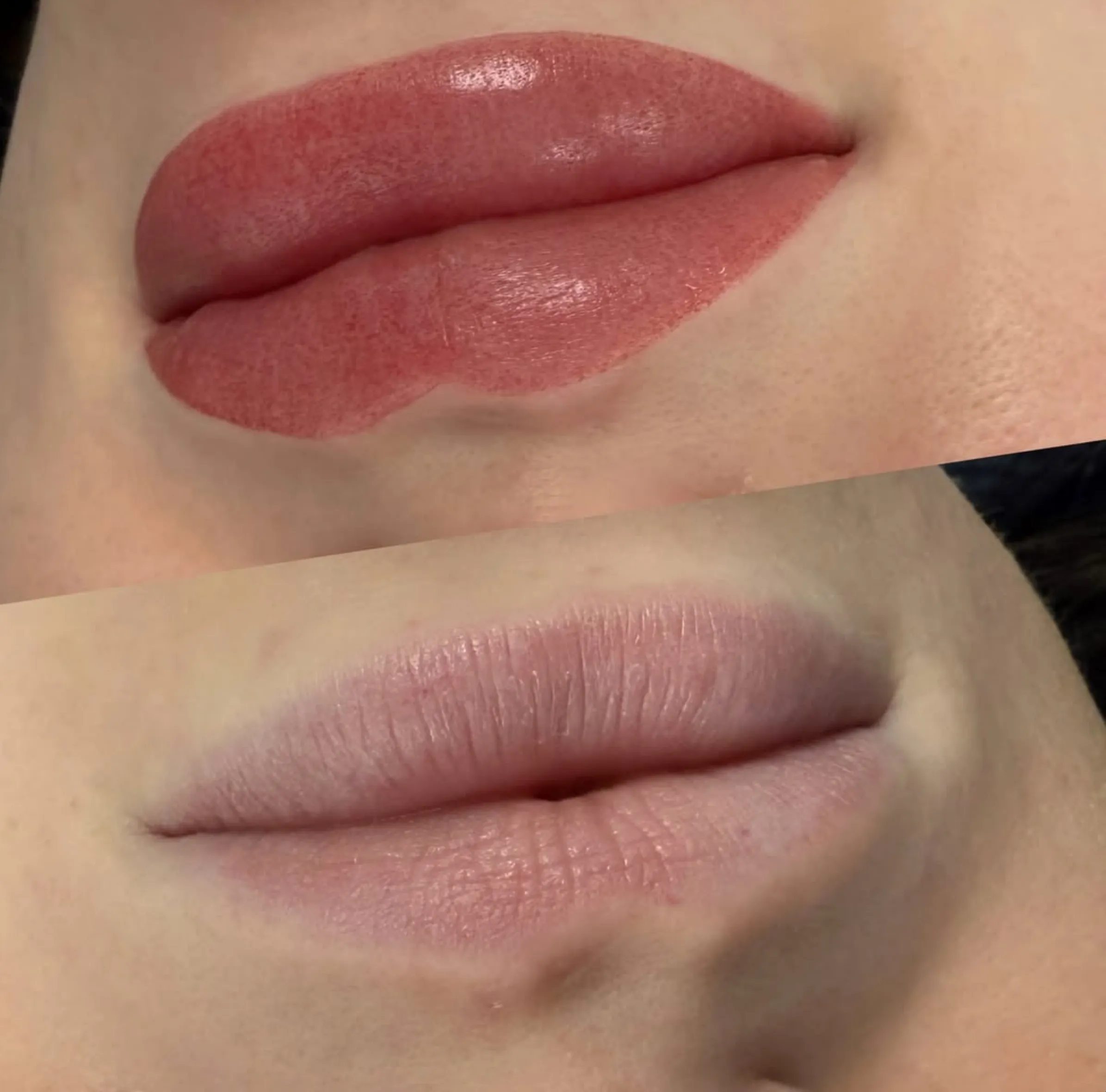 berry lip tattoo colour