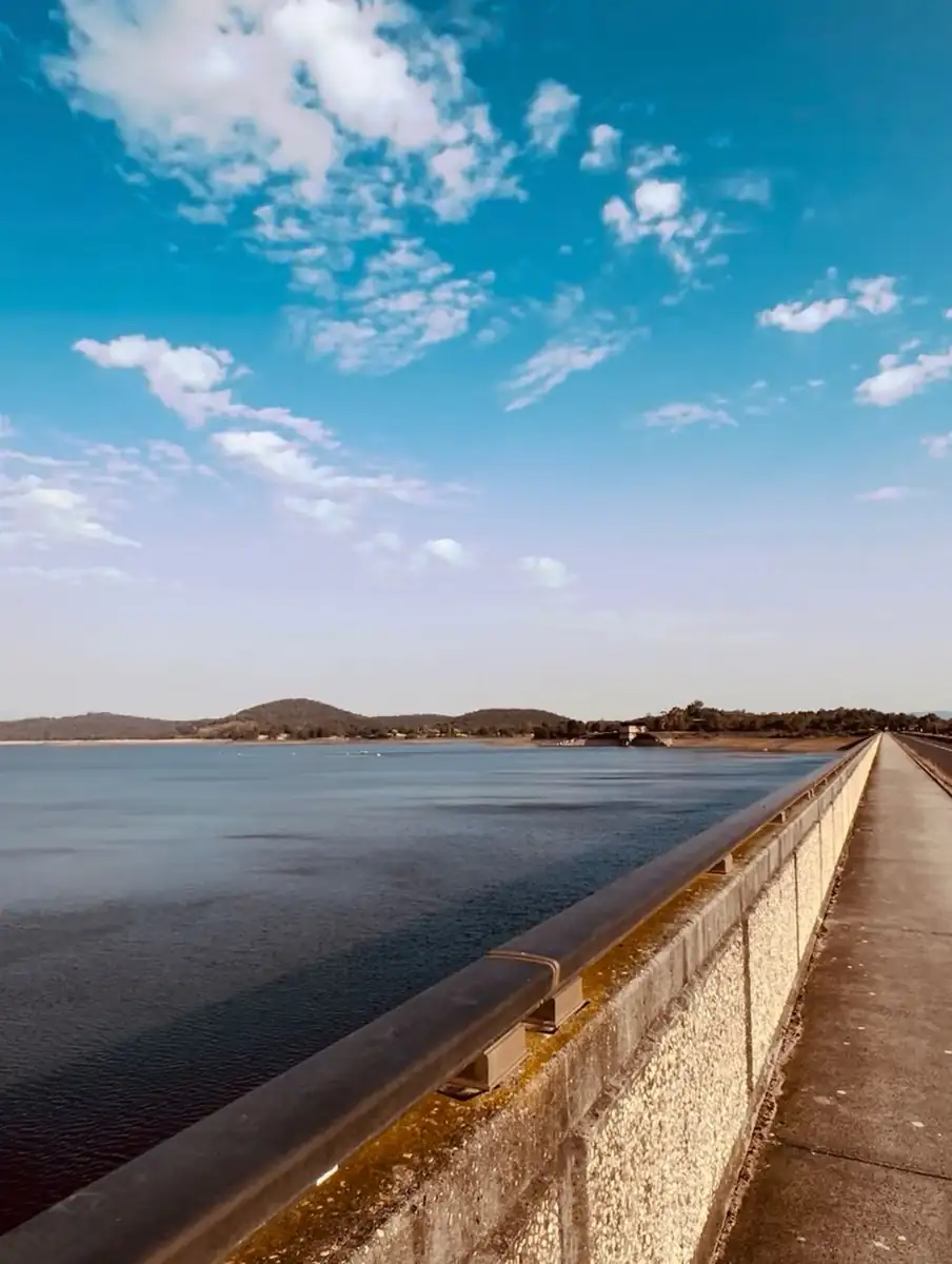Sugarloaf Dam Wall